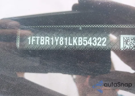 2020 Ford Transit-250 z USA, uszkodzony, nr VIN 1FTBR1Y81LKB54322